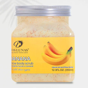 Doslunas Face & Body Scrub Banana - 350ml (12 Pack)