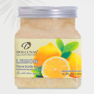Doslunas Face & Body Scrub Lemon - 350ml (12 Pack)