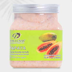 Doslunas Face & Body Scrub Papaya - 350ml (12 Pack)