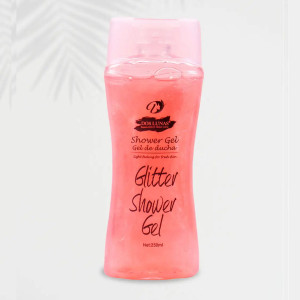 Doslunas Shower Gel Glitter Pink - 250ml (12 Pack)