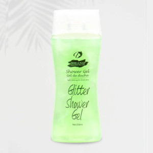 Doslunas Shower Gel Glitter Green - 250ml (12 Pack)