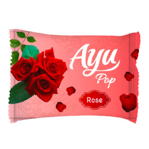 Ayu Pop Beauty Soap Rose - 65g (144 Pack)