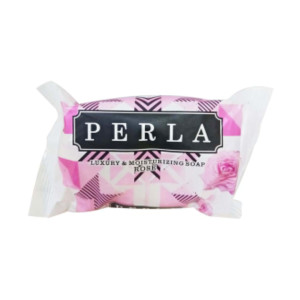 Perla Toilet Soap - Small Rose (36 Pack)