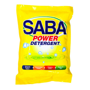 Saba Power Washing Powder Detergent - 400g (12 Pack)