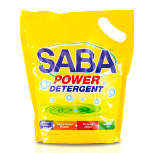 Saba Power Washing Powder Detergent - 800g (10 Pack)