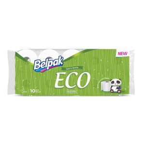  Belpak ECO Toilet Roll - 6 * 10 (60 Pack)