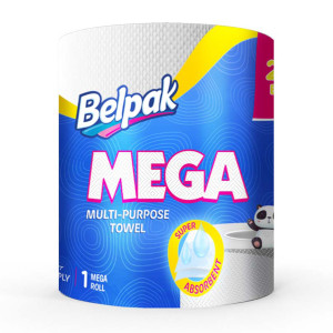 Belpak Mega Paper Towel - Medium (6 Pack)