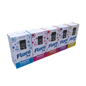 Flora Joy Disposable Handkerchief : 3PLY (30 Packs)