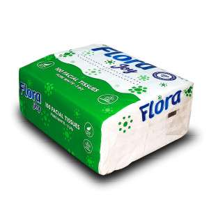 Flora Joy Mini Disposable Handkerchief : 3PLY (50 Pack)