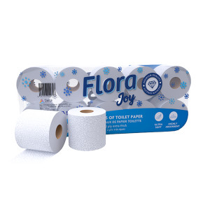 Flora Joy Unwrapped Toilet Roll 3 Ply (70 Pack)