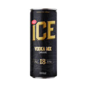 Bel Ice Energy Vodka Can - 330ml (24 Pack)