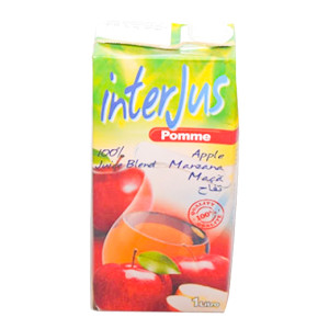 Interjus Juice - 1l (12 Pack)