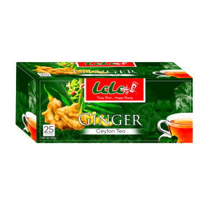 Lele Tea Ginger - 25 * 1.5g (12 Pack)