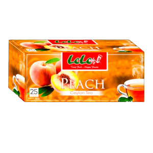 Lele Tea Peach - 25 * 1.5g (12 Pack)