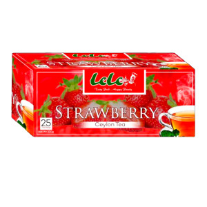 Lele Tea Strawberry - 25 * 1.5g (12 Pack)