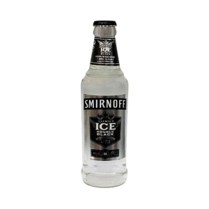 Smirnoff Ice Double Black Bottle - 300ml (24 Pack)