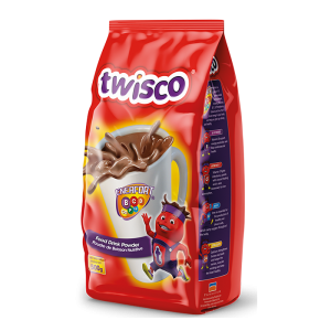 Twisco Chocolate Drink Powder Sachet - 400g (12 Pack)