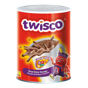 Twisco Chocolate Drink Powder Tin - 400g (12 Pack)