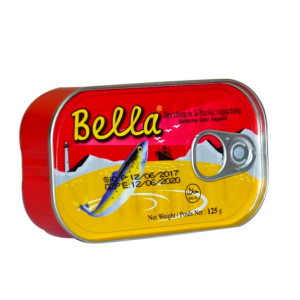 Bella Sardine in Vegetable oil - 125g (50 Pack)