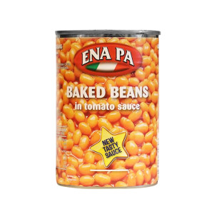 Ena Pa Baked Beans In Tomato Sauce - 400g (24 Pack)