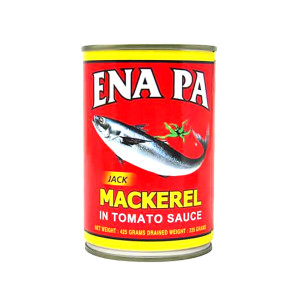 Ena Pa Mackerel In Tomato Sauce - 425g (24 Pack)