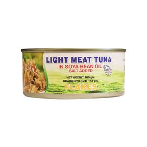 Ena Pa Light Meat Tuna In Soya Oil Flakes - 160g (24 Pack)