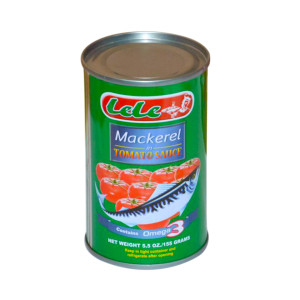 Lele Mackerel In Tomatoes Sauce - 155g (50 Pack)
