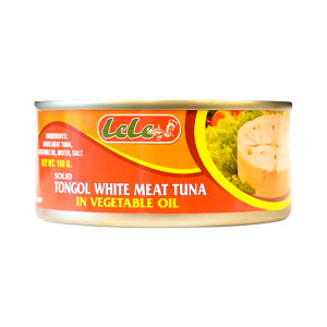 Lele Tongol White Meat Tuna in Vegatable Oil - 160g (24 Pack)