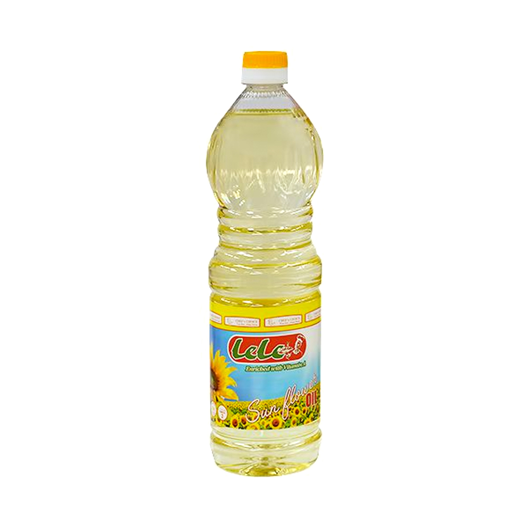 Lele Sunflower Oil - 1L (12 Pack)