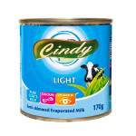 Cindy Evaporated Milk - 170g (48 Pack)