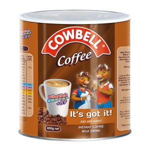 Cowbell Coffee Powdered Milk Tin - 400g (12 Pack) 