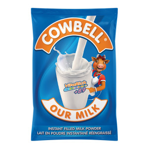 Cowbell Plain Premium Powdered Milk Sachet - 360g (12 Pack) 