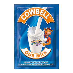 Cowbell Plain Powdered Milk Sachet - 12g (260 Pack) 