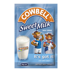Cowbell Sweetened Powdered Milk Sachet - 14g (260 Pack) 