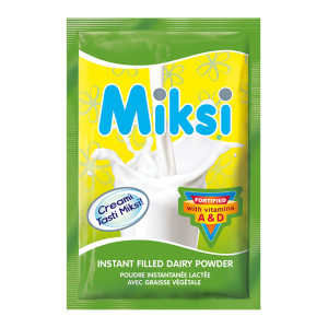 Miksi Plain Powdered Milk Sachet - 23g (210 Pack)