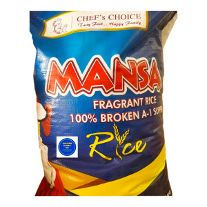 Mansa Thai 100% Broken Rice - 25kg (1 Pack)