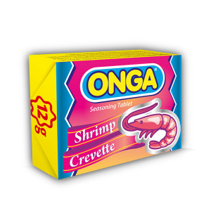 Onga Shrimp Seasoning Tablet - 12g (1536 Pack)