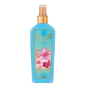 Ghandour Princess Body Mist Rose, Lilac, Exotic, Elegance & Jasmine - 250ml (36 Pack)