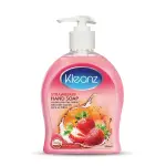 Ghandour Kleanz Hand Soap Antibacterial Vanilla Strawberry Cocoa & Aloe - 300ml (24 Pack)