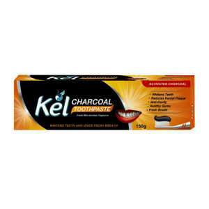 Kel Charcoal Toothpaste - 150g (48 Pack)