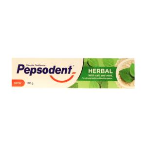 Pepsodent Herbal Salt & Mint Toothpaste – 130g (72 Pack)