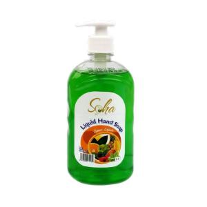 Soha Hand Wash Liquid Soap (Green) – 350ml (12 Pack)